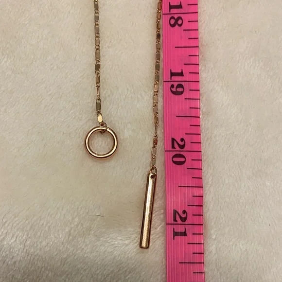 🌸 Rose Gold Layered Choker Necklace - Picture 12 of 12